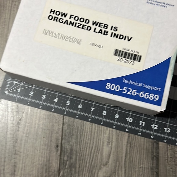 Neo Science Food WEB Lab Investigation kit Educational NWT - Picture 9 of 10